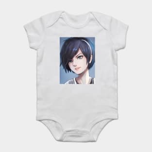 anime and manga girl Baby Bodysuit